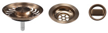 Sinks komponenty pro granitový dřez - měď modern 